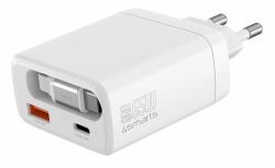 4smarts PDPlug Παγκόσμιος Λευκός [Άσπρος] AC Γρήγορη φόρτιση Εσωτερικός [Εσωτερικού χώρου] 