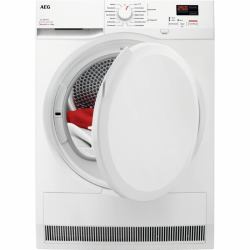 AEG Series 7000 TR7C40588 στεγνωτήριο Ελεύθερο Εμπρόσθια φόρτωση 8 kg Λευκός [Άσπρος] 