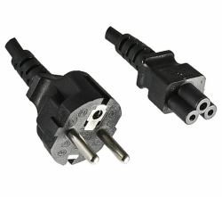 AIS AIS-NUC8I5BEH-PCEU καλώδιο ρεύματος Μαύρος [Μαύρο] 1,8 m C5 σύνδεσμος 
