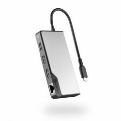 ALOGIC UCFUPRGEV2-SGR φορητός σταθμός σύνδεσης & προσομοιωτής θύρας USB 3.2 Gen 1 [3.1 Gen 1] Type-C Μαύρος [Μαύρο], Γκρι 