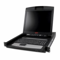 APC AP5717UK ράφι 43,2 cm [17"] Μαύρος [Μαύρο] 1U 