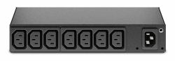 APC AP6015A μονάδα διανομής ρεύματος [PDU] 8 Έξοδος [οι] εναλλασσόμενου ρεύματος 0U/1U Μαύρος [Μαύρο] 
