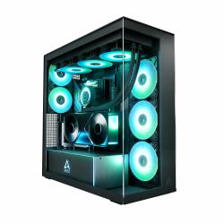 ARCTIC Xtender VG Black [Clear Glass] Μαύρος [Μαύρο], Διαφανής 
