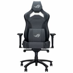 ASUS ROG CHARIOT X CORE Καρέκλα gaming Παραγεμισμένο κάθισμα Μαύρος [Μαύρο], Γκρι 