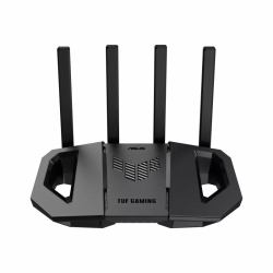 ASUS TUF-BE3600 ασύρματος δρομολογητής Gigabit Ethernet Διπλής ζώνης [2.4 GHz / 5 GHz] Μαύρος [Μαύρο] 