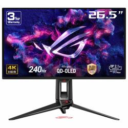 ASUS ROG Swift OLED PG27UCDM επίπεδη οθόνη 67,3 cm [26.5"] 3840 x 2160 εικονοστοιχεία 4K Ultra HD QD-OLED Μαύρος [Μαύρο] 