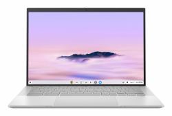 ASUS Chromebook Plus Enterprise CB54 CB5403CMA-QM0120 Intel Core Ultra 5 115U 35,6 cm [14"] Οθόνη αφής WQXGA 8 GB LPDDR5x-SDRAM 256 GB SSD Wi-Fi 6E [802.11ax] ChromeOS Άργυρος  - Έκδοση UK