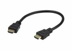 ATEN 2L-7DA3H καλώδιο HDMI 0,3 m HDMI Τύπος A [Standard] Μαύρος [Μαύρο], Χρυσός [Χρυσό] 
