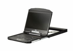 ATEN CL3700NW ράφι 47 cm [18.5"] 1920 x 1080 εικονοστοιχεία Μέταλο, Πλαστικός Μαύρος [Μαύρο] 1U 