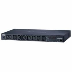ATEN PE8208G μονάδα διανομής ρεύματος [PDU] 8 Έξοδος [οι] εναλλασσόμενου ρεύματος 1U Μαύρος [Μαύρο] 
