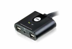 ATEN US424 εναλλαγέας [switches] KVM Μαύρος [Μαύρο] 