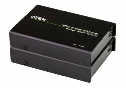 ATEN VE812 επεκτατικό AV Μεταδότης & δέκτης AV Μαύρος [Μαύρο] 