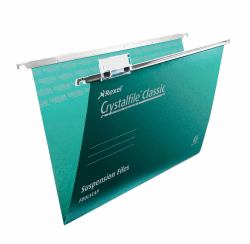 Acco Rexel Crystalfileâ¢ Classic Foolscap Suspension File [50]