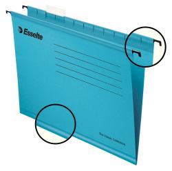 Acco Esselte Classic Reinforced Suspension File Blue [25]