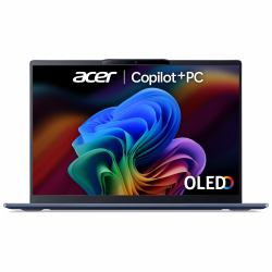 Acer Swift 14 AI SF14-51-59XQ Copilot+ PC Intel Core Ultra 5 226V Laptop 35,6 cm [14"] WQXGA+ 16 GB LPDDR5x-SDRAM 1 TB SSD Wi-Fi 7 [802.11be] Windows 11 Home Μπλε  - Έκδοση UK