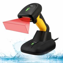 Adesso NuScan 5200TR Φορητός αναγνώστης γραμμωτού κώδικα 1D/2D CMOS Μαύρος [Μαύρο], Κίτρινο 