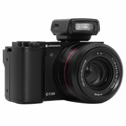 AgfaPhoto C130 1/2.8" Compact φωτογραφική μηχανή 24 MP CMOS 3840 x 2160 εικονοστοιχεία Μαύρος [Μαύρο] 
