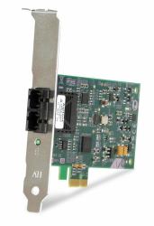 Allied Telesis 100FX Desktop PCI-e Fiber Network Adapter Card w/PCI Express, Federal & Government 100 Mbit/s 