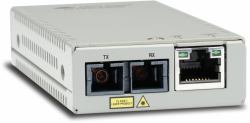 Allied Telesis AT-MMC200/SC-960 μετατροπέας δικτυακών μέσων 100 Mbit/s 1310 nm Πολλαπλών λειτουργιών Γκρι 