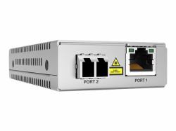 Allied Telesis AT-MMC2000LX/LC-TAA-60 μετατροπέας δικτυακών μέσων 1000 Mbit/s 1310 nm Απλού τύπου Γκρι 