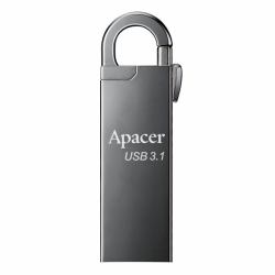 Apacer AH15A μονάδα USB flash 32 GB USB Τύπου-A 3.2 Gen 1 [3.1 Gen 1] Μαύρος [Μαύρο], Άργυρος 