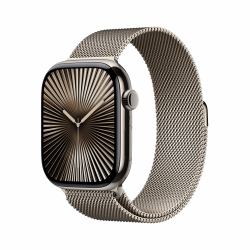 Apple Watch Series 10 [Demo] OLED 46 mm Ψηφιακός 416 x 496 εικονοστοιχεία Οθόνη αφής 4G Τιτάνιο Wi-Fi GPS 