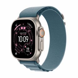 Apple Watch Ultra 3 OLED 49 mm Ψηφιακός 422 x 514 εικονοστοιχεία Οθόνη αφής 5G Τιτάνιο Wi-Fi GPS 