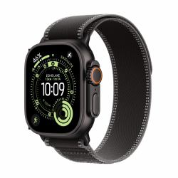 Apple Watch Ultra 3 OLED 49 mm Ψηφιακός 422 x 514 εικονοστοιχεία Οθόνη αφής 5G Μαύρος [Μαύρο] Wi-Fi GPS 