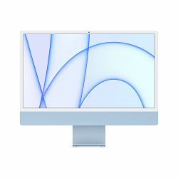 Apple iMac Apple M M1 61 cm [24"] 4480 x 2520 εικονοστοιχεία All-in-One PC 8 GB 512 GB SSD macOS Big Sur Wi-Fi 6 [802.11ax] Μπλε  - Έκδοση UK