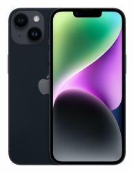 Apple iPhone 14 15,5 cm [6.1"] Διπλή SIM iOS 17 5G 128 GB Μαύρος [Μαύρο] 
