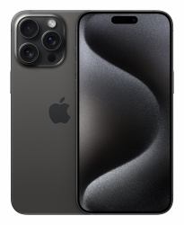 Apple iPhone 15 Pro Max 17 cm [6.7"] Διπλή SIM iOS 17 5G USB Type-C 512 GB Τιτάνιο, Μαύρος [Μαύρο] 