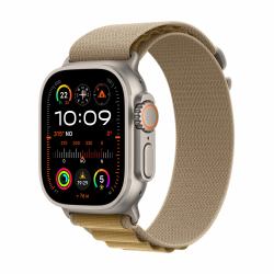 Apple Watch Ultra 2 OLED 49 mm Ψηφιακός 410 x 502 εικονοστοιχεία Οθόνη αφής 4G Τιτάνιο GPS 