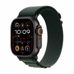 Apple Watch Ultra 2 OLED 49 mm Ψηφιακός 410 x 502 εικονοστοιχεία Οθόνη αφής 4G Μαύρος [Μαύρο] GPS 