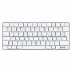 Apple Magic πληκτρολόγιο Παγκόσμιος USB + Bluetooth Ρωσικός Άργυρος, Λευκός [Άσπρος]  - Έκδοση UK