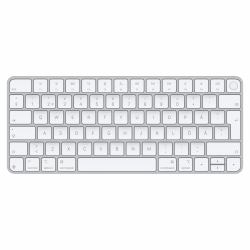 Apple Magic πληκτρολόγιο Παγκόσμιος USB + Bluetooth QWERTY Σουηδικός Άργυρος, Λευκός [Άσπρος]  - ξένη έκδοση