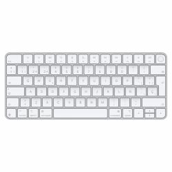 Apple Magic πληκτρολόγιο Παγκόσμιος USB + Bluetooth QWERTY Ισπανικός Άργυρος, Λευκός [Άσπρος]  - Έκδοση UK
