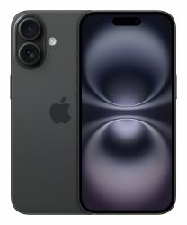 Apple iPhone 16 15,5 cm [6.1"] Διπλή SIM iOS 18 5G USB Type-C 128 GB Μαύρος [Μαύρο] 