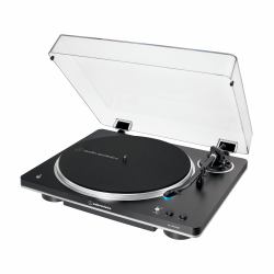 Audio-Technica AT-LP70XBT Πικάπ Belt-drive Μαύρος [Μαύρο], Άργυρος Εντελώς αυτόματο 