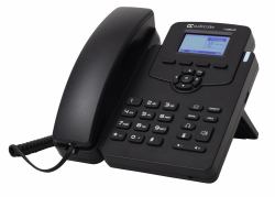 AudioCodes 405HD IP τηλέφωνο Μαύρος [Μαύρο] 2 γραμμές LCD 