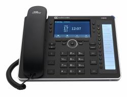 AudioCodes 445HD IP τηλέφωνο Μαύρος [Μαύρο] 8 γραμμές LCD 