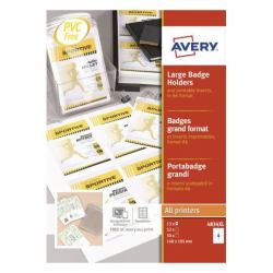 Avery 4834XL πιάστρα για κονκάρδες / σήματα Πιάστρα σήματος Πολυεστέρας 50 τεμάχια 