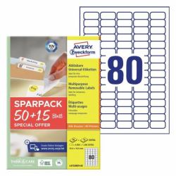Avery L4732REV-65 ετικέτα εκτύπωσης Λευκός [Άσπρος] Αυτοκόλλητη ετικέτα εκτυπωτή 