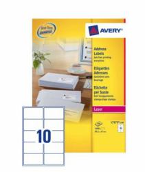 Avery L7173-100 ετικέτα διεθύνσεων Αυτοκόλλητη ετικέτα Λευκός [Άσπρος] 