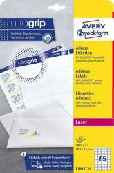 Avery L7651-25 ετικέτα διεθύνσεων Αυτοκόλλητη ετικέτα Λευκός [Άσπρος] 