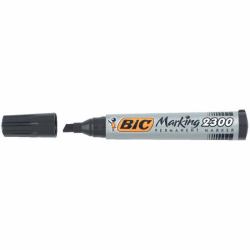 BIC Marking 2300 ανεξίτηλος μαρκαδόρος Άκρη σμίλης Μαύρος [Μαύρο] 12 τεμάχια 