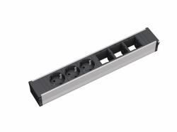 Bachmann 912.006 επέκταση ρεύματος 3 Έξοδος [οι] εναλλασσόμενου ρεύματος Μαύρος [Μαύρο], Άργυρος 