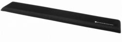 BakkerElkhuizen Trapezium Ergo Wrist Rest Standard υποστηρικτικό καρπού Πλαστικός, Καουτσούκ [Γομολάστιχα], Ύφασμα Μαύρος [Μαύρο] 