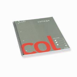 Bantex Col σημειωματάριο A4+ 70 φύλλα Γκρι, Κόκκινο 