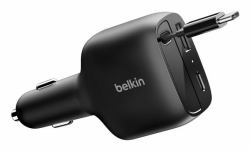 Belkin BoostCharge Παγκόσμιος Μαύρος [Μαύρο] Αναπτήρας πούρων Γρήγορη φόρτιση Εσωτερικός [Εσωτερικού χώρου] 