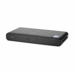 Belkin Universal 2nd Gen Secure εναλλαγέας [switches] KVM Τοποθέτηση rack Μαύρος [Μαύρο] 